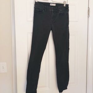 Madewell Skinny Skinny Jeans in faded black